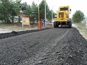В поселке Журавлево-2 начался плановый ремонт внутрипоселковых дорог